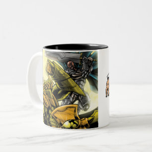2 Couleurs Tasse à café design Flesh and Steel V2