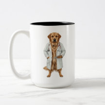 Tasse à café Drôle de Chien de Médecin | Meilleur