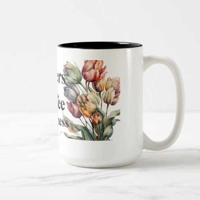 2 Couleurs Tasse à café en verre personnalisée - Proposition  (Droit)