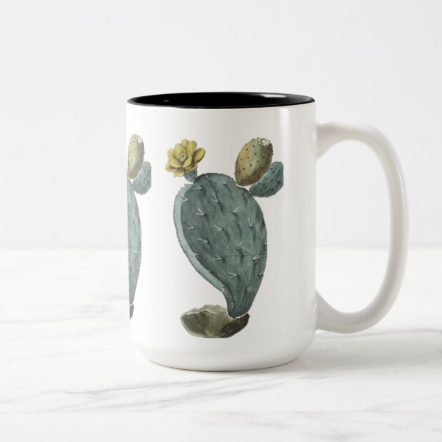2 Couleurs Tasse à café Figuier de Barbarie (Droit)