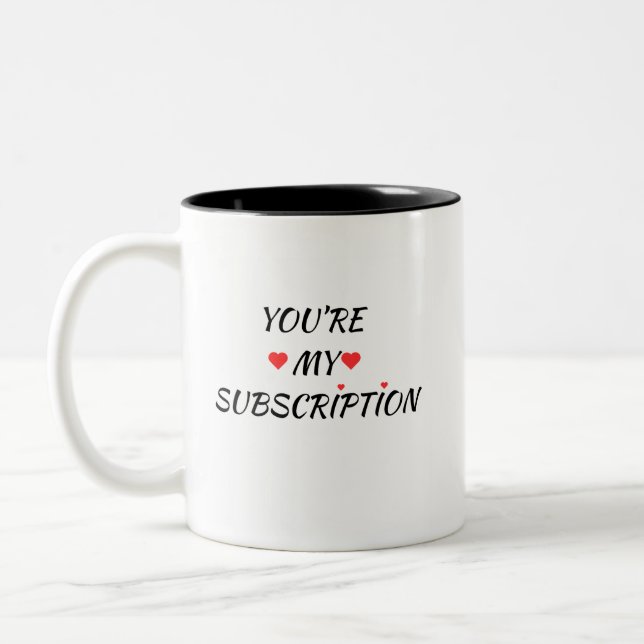 2 Couleurs Tasse à café Funny Valentine - Je t'aime plus que (Gauche)