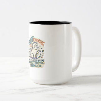 2 Couleurs Tasse à café Grumpy Cat | Je ne vous ignore pas Dr