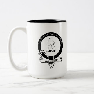 2 Couleurs Tasse à café inspirée du Clan Lamont