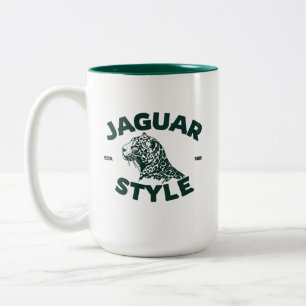2 Couleurs Tasse à café Jaguar