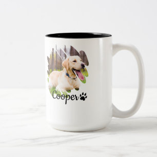 2 Couleurs Tasse à café minimaliste Grunge – Design moderne e