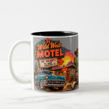 Tasse à café Motel Wild West Vintage Route 66