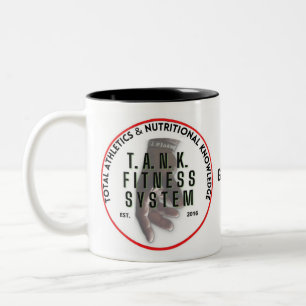 2 Couleurs Tasse à café ou à thé noire et blanche TFS