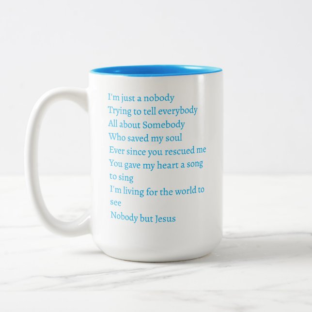 2 Couleurs Tasse à café Personne (Gauche)