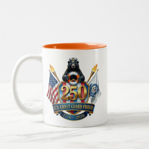 2 Couleurs Tasse à café pour le 250e anniversaire de la Garde