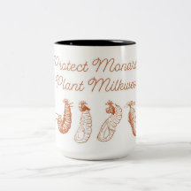 Tasse à café Protégez les monarques Plantez l'Ascl