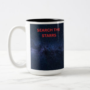 2 Couleurs Tasse à café Rêveur de la galaxie Search the Stars
