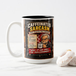 2 Couleurs tasse à café sarcasme par ej gold