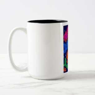 2 Couleurs tasse à café sirène