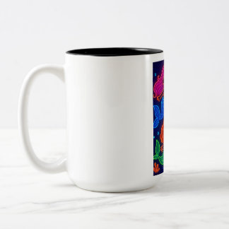 2 Couleurs tasse à café sirène