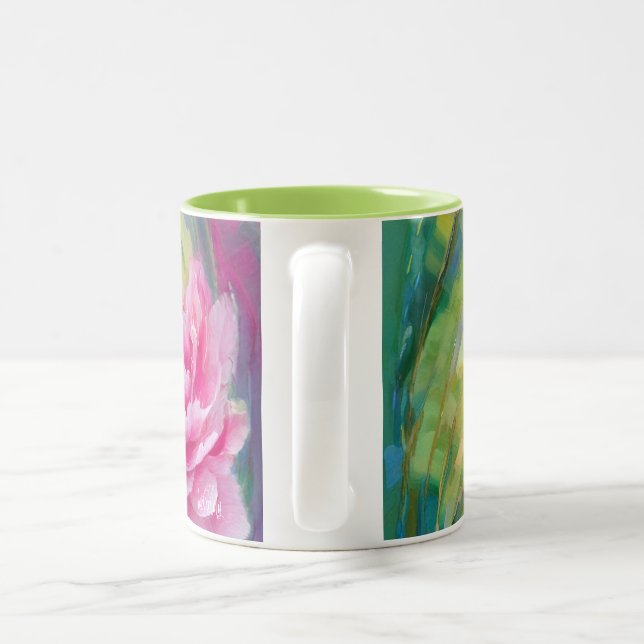 2 Couleurs Tasse à café, thé (Poignée)