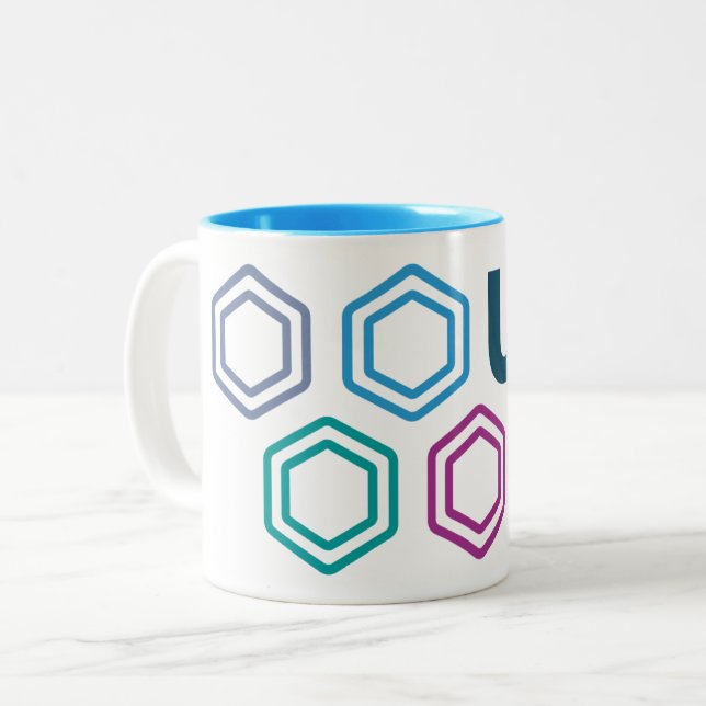 2 Couleurs Tasse à café UXDI (Devant gauche)