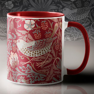 2 Couleurs Tasse à café William Morris Strawberry Thief