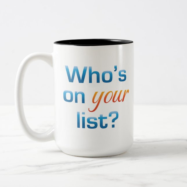 2 Couleurs Tasse à deux tons de 105 conversations (Gauche)