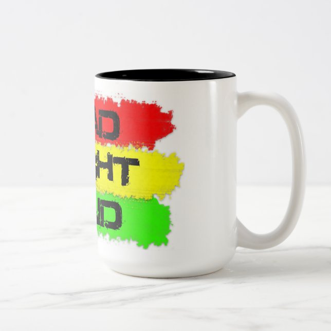 2 Couleurs Tasse à deux tons de bande de chevalier du Tchad (Droit)