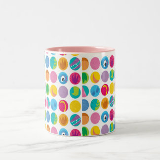 2 Couleurs Tasse à deux tons de cercles