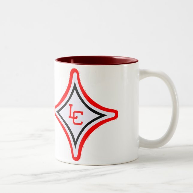 2 Couleurs Tasse à deux tons d'étoile de LC (Droit)