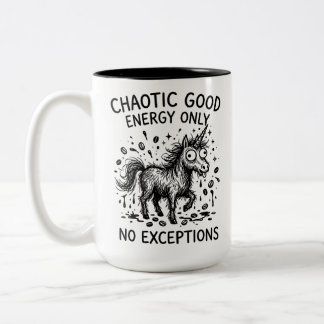 2 Couleurs Tasse à deux tons licorne scintillante pour l'amou