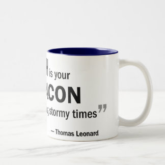 2 Couleurs Tasse à deux tons - 'un car est votre balise… "