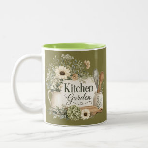 2 Couleurs Tasse Accent Jardin de Cuisine