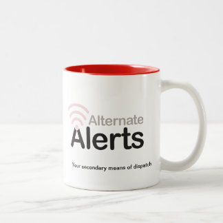 2 Couleurs Tasse alternative d'alertes