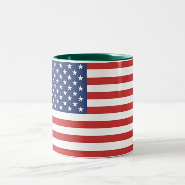 2 Couleurs tasse américaine (Centre)