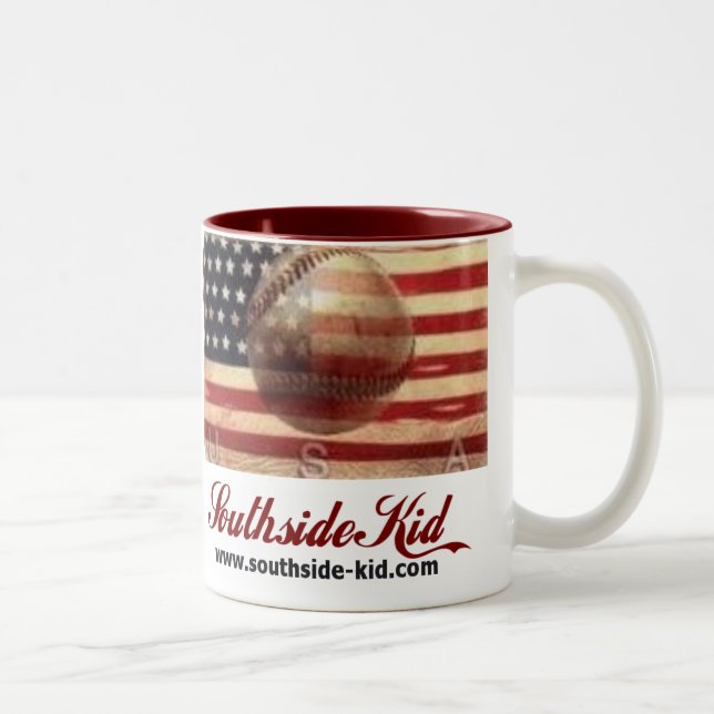 2 Couleurs Tasse americana d'enfant de Southside (Droit)