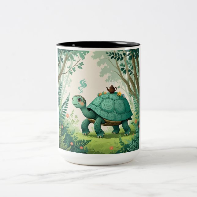 2 Couleurs Tasse Amour Tortue (Centre)