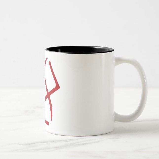 2 Couleurs Tasse apostolique d'église de Johannite (Droit)