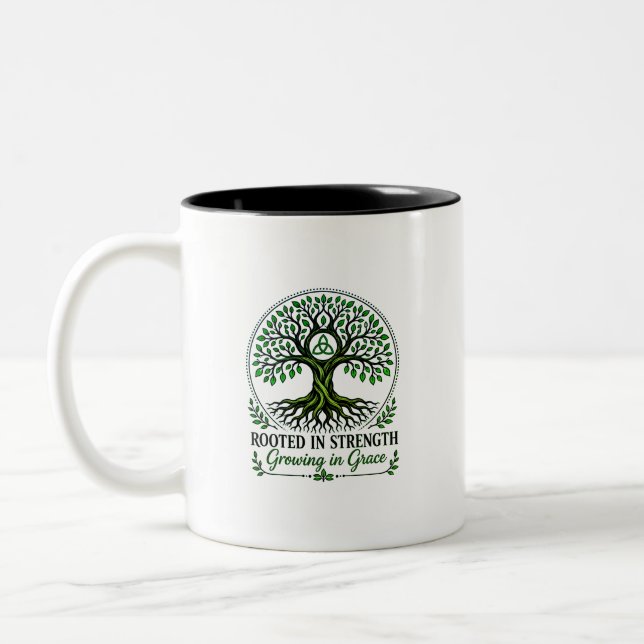 2 Couleurs Tasse Arbre de vie  (Gauche)