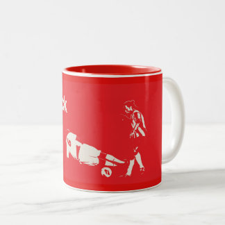 2 Couleurs Tasse avec logo - La chaussette sale