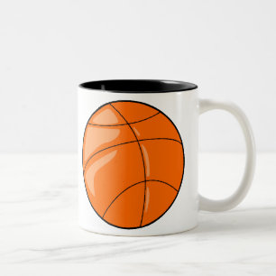 2 Couleurs Tasse - basket-ball