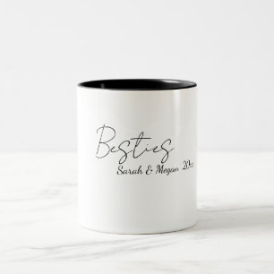 2 Couleurs Tasse Besties