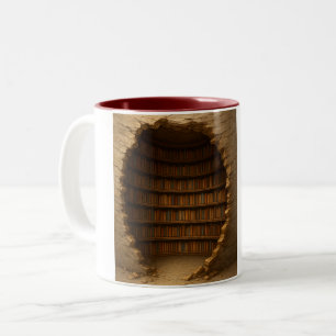 2 Couleurs Tasse Bibliothèque Étagère, Tasse Café Amoureux de