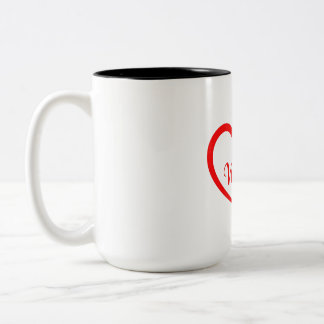 2 Couleurs Tasse bicolore, 45 cl