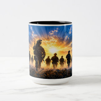 2 Couleurs Tasse bicolore Héros