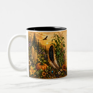 2 Couleurs Tasse bicolore Trois Sœurs Patrimoine Autochtone