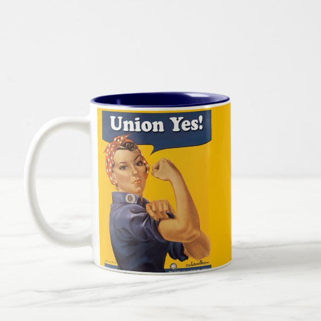 2 Couleurs Tasse blanche classique (Gauche)
