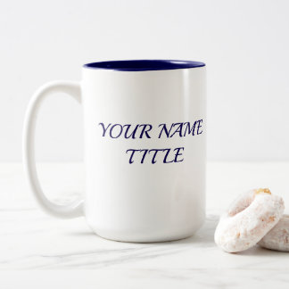 2 Couleurs Tasse bleu foncé