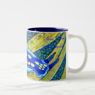 2 Couleurs Tasse bleue de Dorid