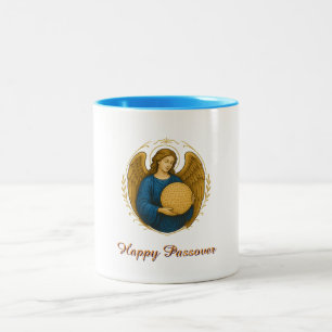 2 Couleurs Tasse bleue - Joyeuse Pâque