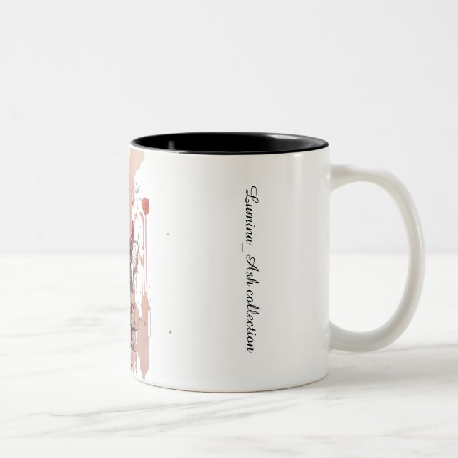 2 Couleurs Tasse Blush Bloom _ Rose (Droit)