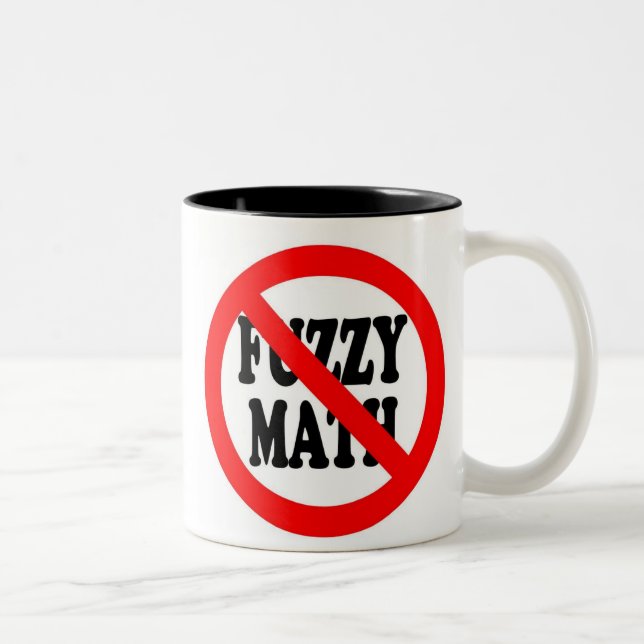2 Couleurs tasse brouillée de maths de fin (Droit)