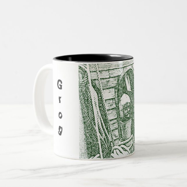 2 Couleurs Tasse – Cabestan historique pour le grog (Devant gauche)