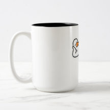 Tasse Canard Drôle | Tasse à café "Non." Bébé Cana