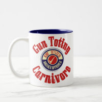 Tasse Carnivore Armé de Pistolet